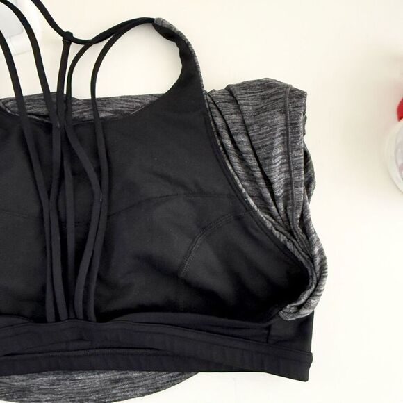 Lululemon Athletica Slay the Studio Charcoal Gray Tank - Women’s US 10 - Picture 6 of 7